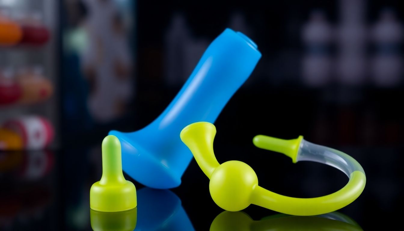 Juguetes del sexshop: anillos para el pene, succionadores y vibradores