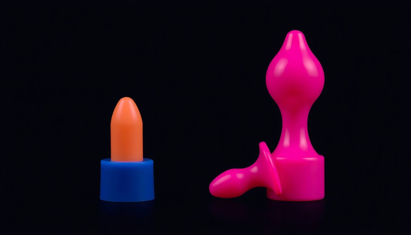 Juguetes sexuales: anillos, succionadores y plugs