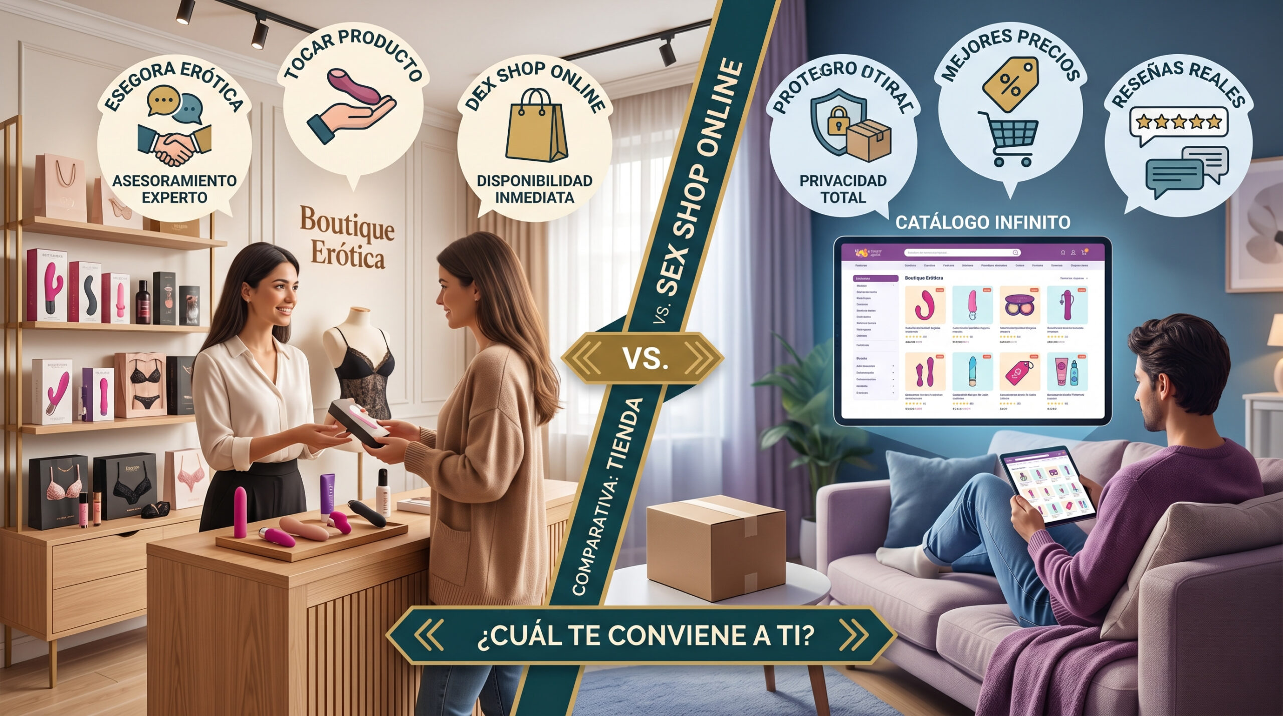 Sexshop Físico Vs Online